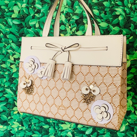 Kate Spade Hayes Bee Embellished Small Satchel - Picture 2 of 8